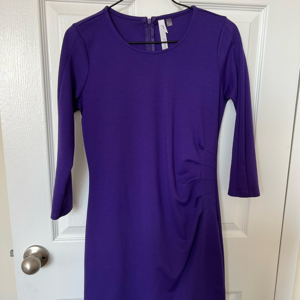 Violet 3/4 sleeve dress
